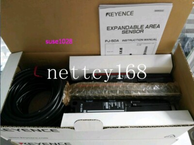 #2597-Keyence PJ-50A Digital Optical Fiber Amplifier New In Box