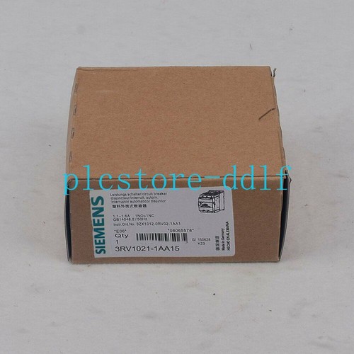 SIEMENS 3RV1021-1AA15 Circuit Breaker New One Free Shipping 3RV1 021-1AA15 - Picture 2 of 3