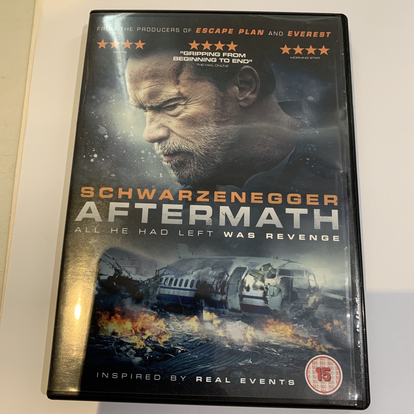 Aftermath DVD (2017) Arnold Schwarzenegger, Lester (DIR) cert 15