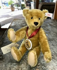 Vintage 1997 150th Anniversary Steiff Bear "Delighted" 665363 Caramel Color 12