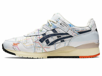 アオアシ ASICS GEL-Lyte III 3 OG Tokyo Subway 1201A528-100 Men's Size