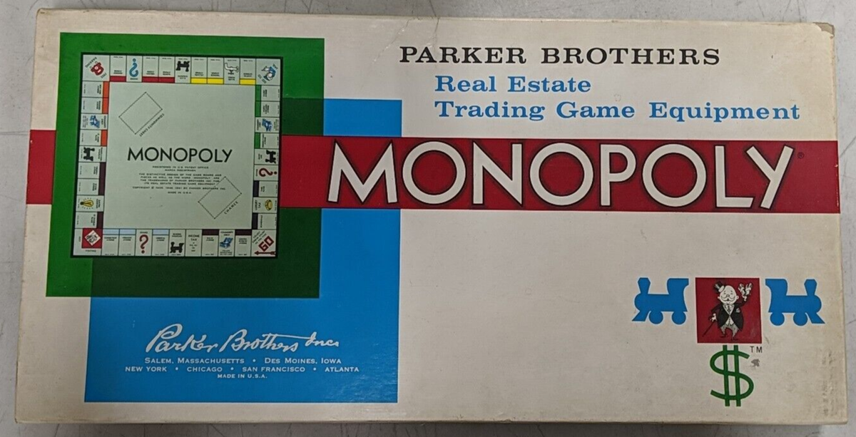Monopoly Board Game 1961 Near Complete Vintage | eBay