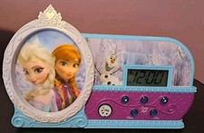 Frozen Clock Alarm Disney Kids Elsa and Anna
