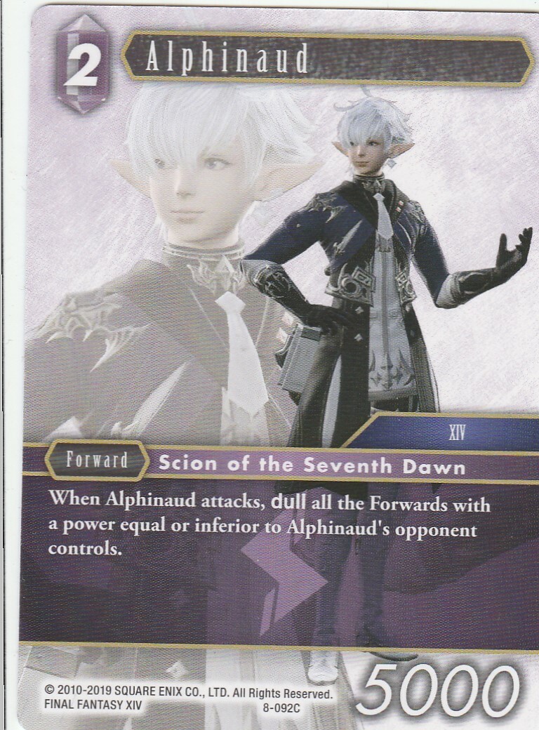 mtg final fantasy alphinaud Leveilleur [140] [Extended Art] [FINAL FANTASY: Commander] [Foil]  Face to Face Games MTGNexus - Alphinaud Leveilleur, Sage