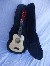 Chitarra cm 63 con corde metallo x bambino 3/4 anni Strumento giocattoloin legno