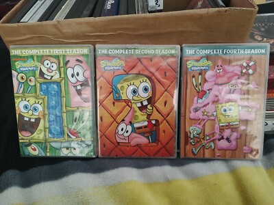 Spongebob Squarepants - Complete Second Season Brnd Nw, 1st Season Gd, 4th Lk Nw