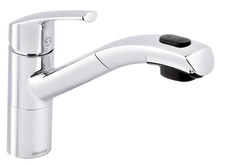 DAMIXA Spültischarmatur ROWAN chrom 6712000 Schwenkauslauf mit Geschirrbrause