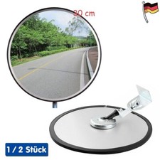 1/2x Konvex Überwachungsspiegel Verkehrsspiegel Panorama Sicherheitsspiegel 30cm
