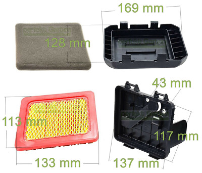 Luftfiltergehäuse + Luftfilter für Loncin Motor / 180020597-0001 180020597-T320