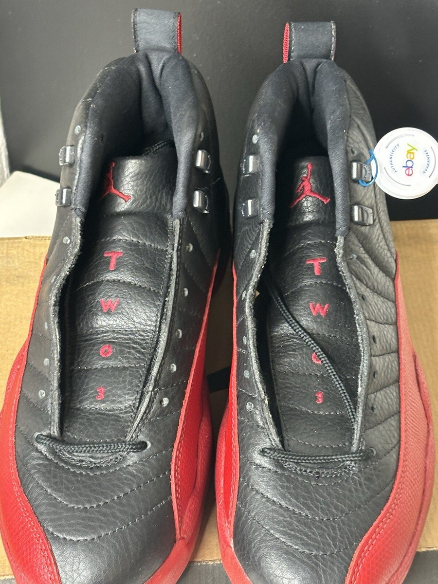 Size 9.5 - Air Jordan 12 OG 1997 Flu Game for sale online | eBay