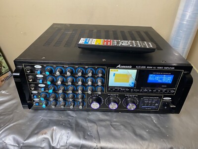 Acesonic KJV-835 400W Karaoke Mixing Amplifier with 3.5'' LCD Monitor with Record