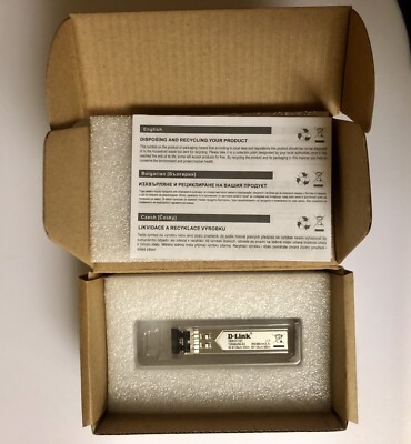 Dlink DEM-311GT D-Link 1000BASE-SX Mini GBIC Gigabit Ethernet Module