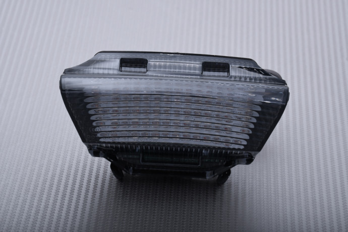 Feu stop LED Kawasaki ZX10R fumé noir avec clignotants intégrés