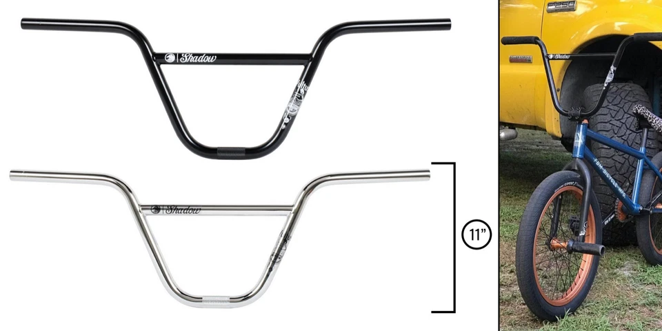 MANILLAR SHADOW CONSPIRACY VULTUS SG BARS BMX 100% CROMO NEGRO CROMO NUEVO Foto 4 de 4