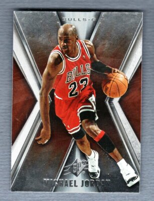Michael Jordan Chicago Bulls 2005-06 Upper Deck SPX #10 Card NEAR MINT or  BETTER