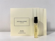 5 X Jo Malone London Myrrh Tonka Cologne Intense Sample Spray .05oz/1.5ml Each