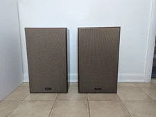 Advent 3002 Rare Vintage Pair Bookshelf Speakers W/ Re-foaming Kit Included. 
