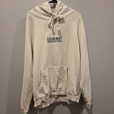 Official Taylor Swift The Eras Tour Beige Hoodie Size XL Light Stains Pullover