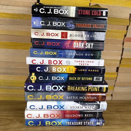 Lot of 13 JOE PICKETT Books by CJ BOX 5