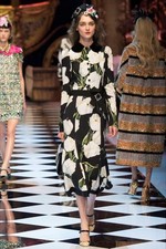 Women Dolce & Gabbana dress black silk 38 #3DUF