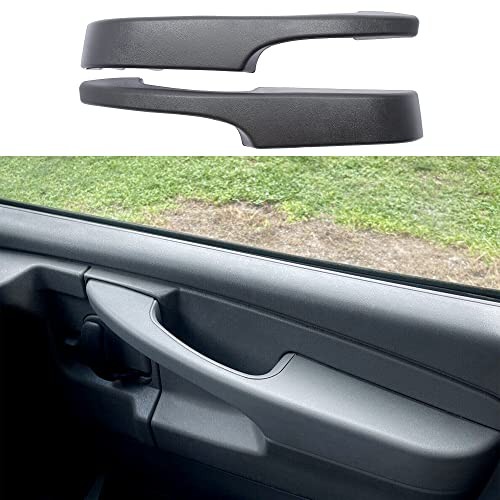 Interior Pull Door Handle, Compatible with 2003-2019 Interior Front Grey Gray