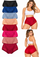 High Waisted Briefs 3-6 Tummy Control Girdles Bikini Shaper Panties Gift 75 S-2X