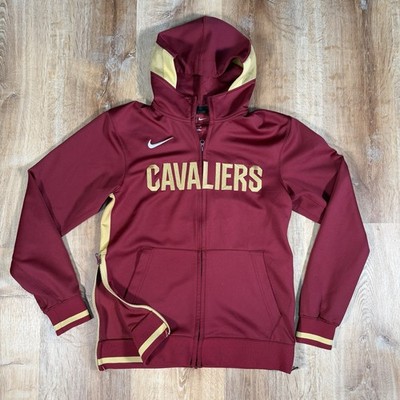 Nike Cleveland Cavaliers Showtime Performance Jacket Small Zip Dri-Fit Cavs