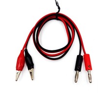 Banana to Clips Test Lead for Electronics Projects