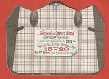 ADVERTISEMENT - SPECIMEN DU COMPLET VESTON - LES TAILLEURS SPECIALISTS - LYON