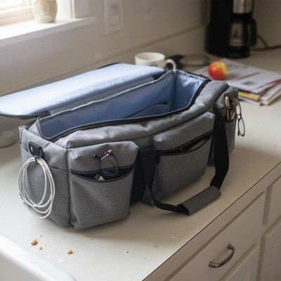 Tasche für Plotter Cricut Maker 3 Explore 3 Air 2 Silhouette Cameo Grau