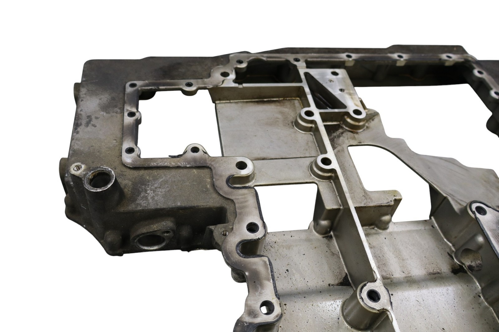 03-18 Bentley Continental GT GTC Flying Spur Engine Upper Oil Pan 07C103805 Oem