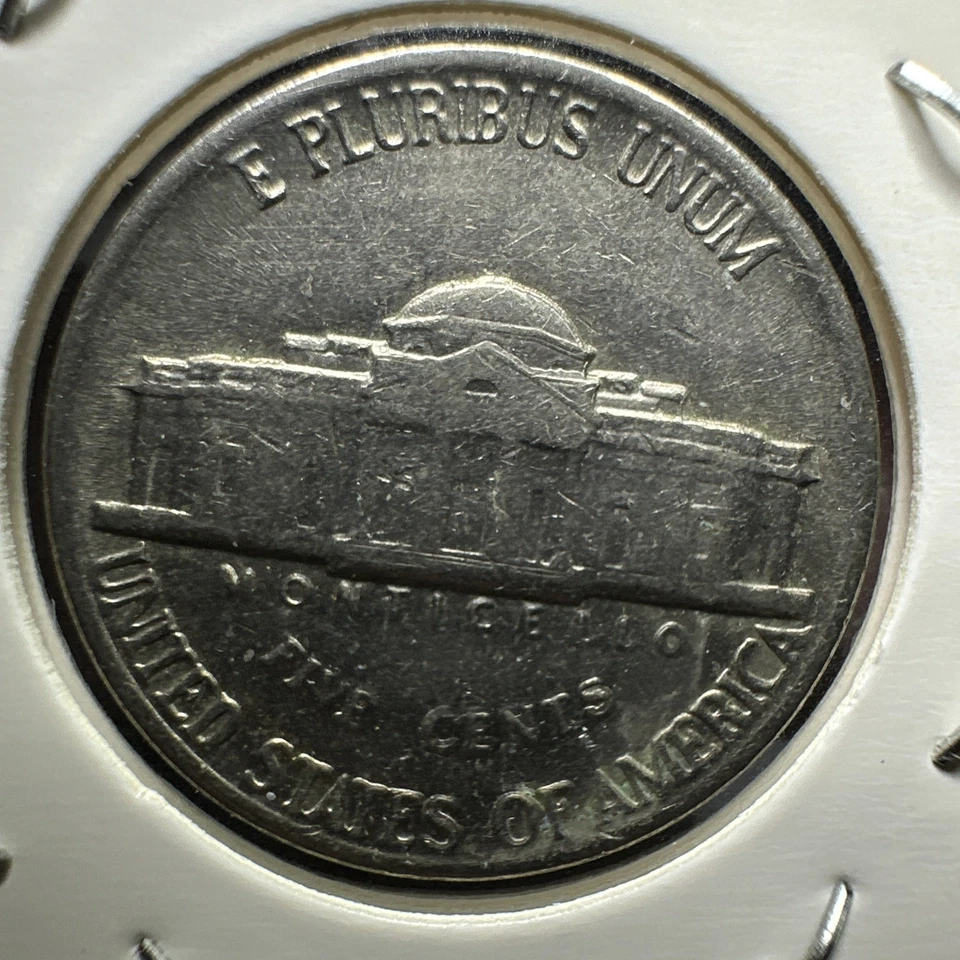 1985 P Error Jefferson Nickel. DDO/DDR. Multiple Errors - Image 4 of 4