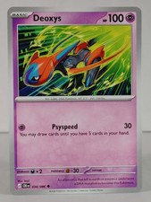Deoxys - ME: Chaos Rising #034 - POKEMON - NM - singles