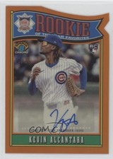 2025 Bowman Orange Refractor 10/25 Kevin Alcantara Alcántara #ROY-KA Auto 1d59