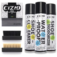 All-in-One 10.15 Oz Shoe Cleaning Kit with Waterproof  Odor Protection Spray