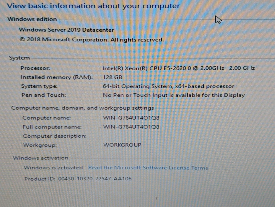 HP DL380P Gen8 2.0 Ghz Intel Xeon E5-2620 128GB Ram, 8 x SAS Drives Server 2019 - Image 2 of 4