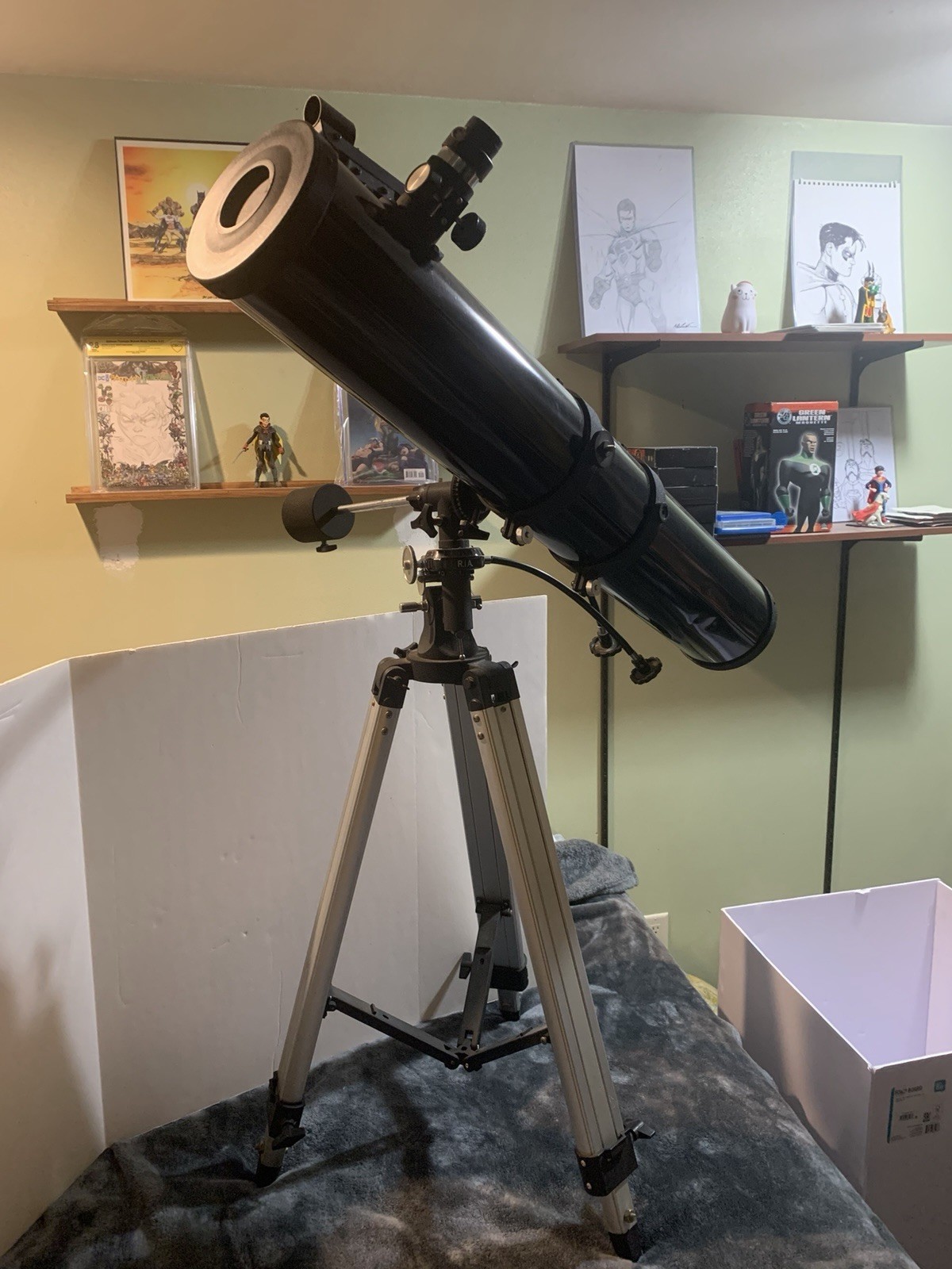 Celestron FirstScope 114 Reflector Telescope, model #31044