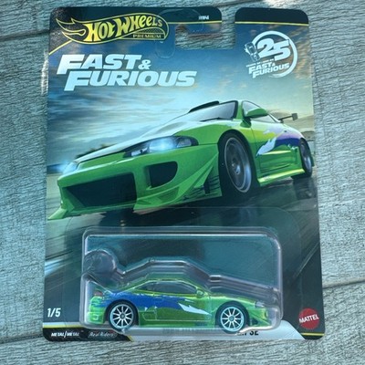 Hot Wheels Premium 2026 25 Years Fast & Furious 1/5 1995 Mitsubishi Eclipse
