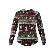 NEW NOBO Plush Merry Christmas Pullover Hoodie - Womens/Juniors