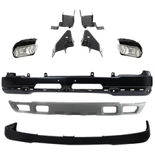 Bumper Face Bars Front for Chevy Chevrolet Silverado 2500 HD Heavy Duty 3500