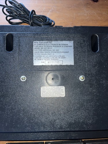 Sears Tele-Games Video Arcade Atari 2600 Light Sixer - funktionstüchtig - Bild 6 von 7