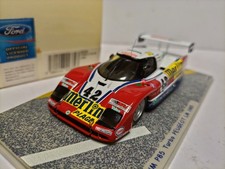 Spark 1:43 Peugeot WM P85 Turbo 1985 Le Mans Race Car Model