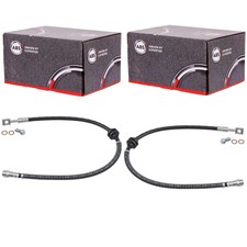 2x A.B.S. BREMSSCHLÄUCHE VORNE passend für VW AMAROK