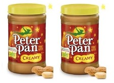Peter Pan Creamy Peanut Butter 2 Jar Pack