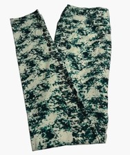 LuLaRoe Leggings OS One Size TURQUOISE GREEN Modern Marble TIE DYE Butter SOFT