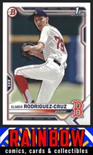 2021 Bowman Draft #BD-37 Elmer Rodriguez-Cruz Boston Red Sox