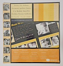 Creative Memories Perfect Fit YELLOWS 12 x 12 Patterned Paper - New 