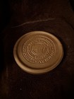 1994 Longaberger Button Basket with Terra-cotta Stone and Plaid Liner — photo 4