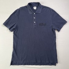 Lacoste Polo Shirt Men 8 XXL Navy Blue Classic Fit Short Sleeve Casual BIG Logo