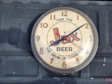 Rare 1913-1956 Jax Beer Jacksonville Florida Breweriana Advertisng Clock Sign